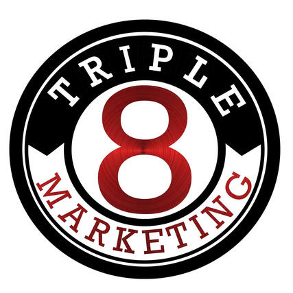 Triple 8 Marketing Logo